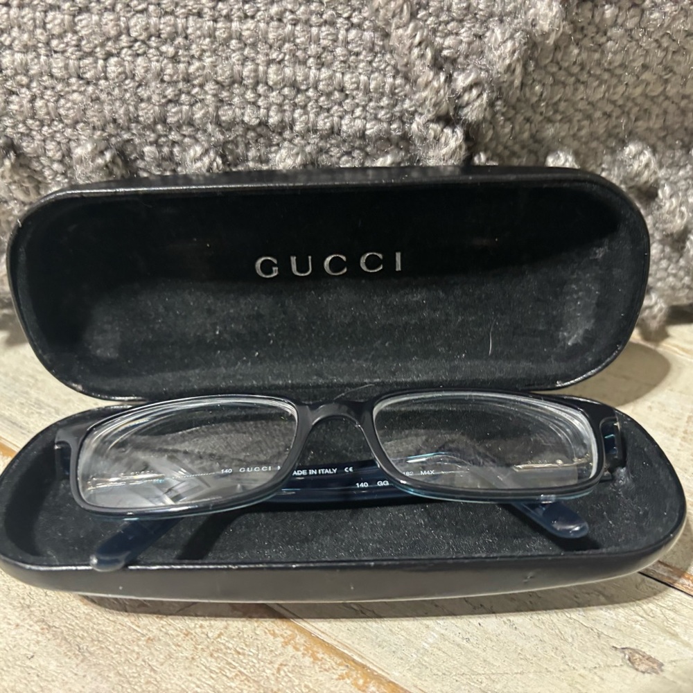 Gucci Prescription Frames GH1182 in Teal - Picture 6 of 9